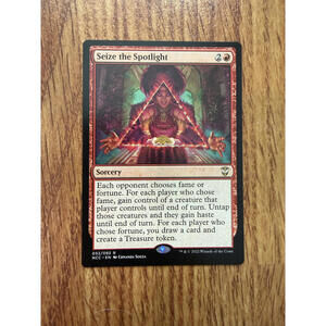 MTG - Single Trading Card - Seize The Spotlight - Normal